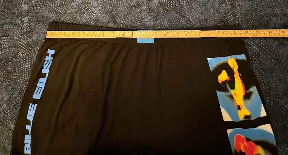 Billie Eilish Black Lounge Shorts